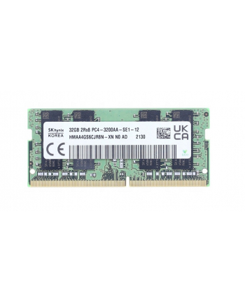 Hynix SO-DIMM 32GB DDR4 2Rx8 200MHz PC4-25600 HMAA4GS6CJR8N-XN