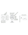 hikvision Uchwyt  HIKVISON DS-1473ZJ-135(BLK) - nr 8