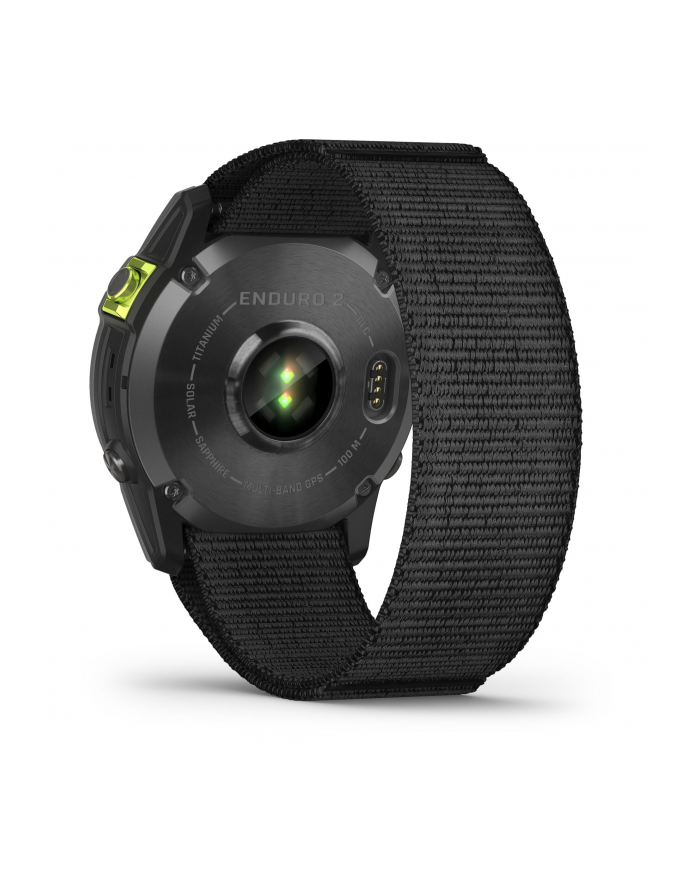 Zegarek sportowy Garmin Enduro 2 Solar Black Carbon Gray DLC Ti Ultrafit Band główny