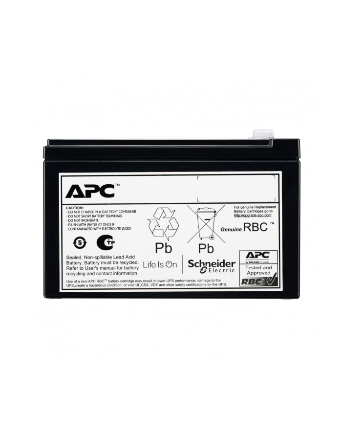 Akumulator APCRBCV205 Replacement Battery Cartridge #205 do Easy UPS SRV/SRVS 2000VA główny