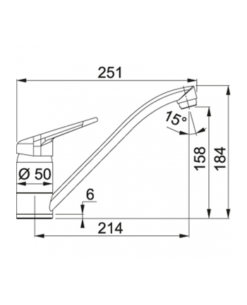 Franke FC 9541 chrom (115.0347.142)