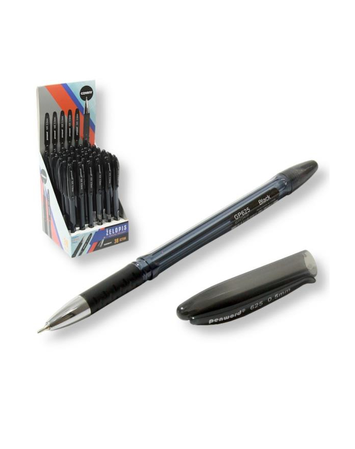 polsirhurt Długopis żelowy Semi gel 625 czarny p36 k864 główny