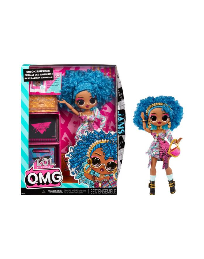 mga entertainment LOL Surprise OMG Core Doll Lalka Jams + modowe akcesoria 591542 główny