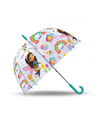 Parasolka automatyczna 46cm Koci Domek Gabi. Gabby's Dollhouse GD00018 Kids Euroswan