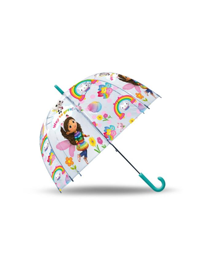 Parasolka automatyczna 46cm Koci Domek Gabi. Gabby's Dollhouse GD00018 Kids Euroswan główny