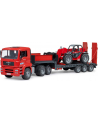 Bruder Man Tga Z Naczepą I Ładowarką Manitou Mlt633 02774 - nr 3