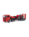 Bruder Man Tga Z Naczepą I Ładowarką Manitou Mlt633 02774 - nr 4