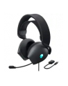 dell Słuchawki Alienware Wired Headset AW520H Dark - nr 40