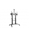 digitus Stojak mobilny pojedynczy z półką i uchwytem na kamerę, 1xLCD max. 120' max. 140kg, VESA max. 1000x600 - nr 35