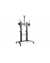digitus Stojak mobilny pojedynczy z półką i uchwytem na kamerę, 1xLCD max. 120' max. 140kg, VESA max. 1000x600 - nr 39