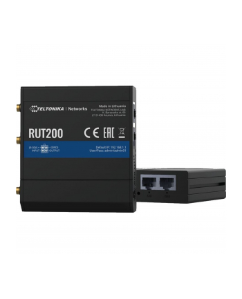 teltonika Router 4G/LTE RUT200 (Cat 4), 3G, 2G, WIFI, Ethernet