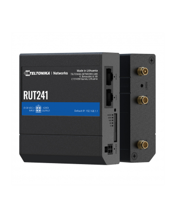 teltonika Router LTE RUT241 (Cat 4), 2G, WiFi, Ethernet nr 1