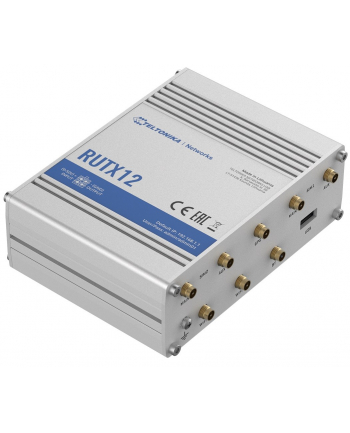 teltonika Router LTE RUTX12 (Cat 6), WiFi, BLE,  GNSS, Ethernet