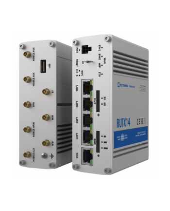 teltonika Router LTE RUTX14 (Cat12), WiFi, BLE, GNSS, Ethernet