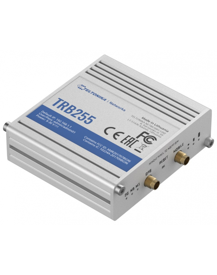 teltonika Bramka LTE TRB255 (Cat M1/NB), 2G, Ethernet główny