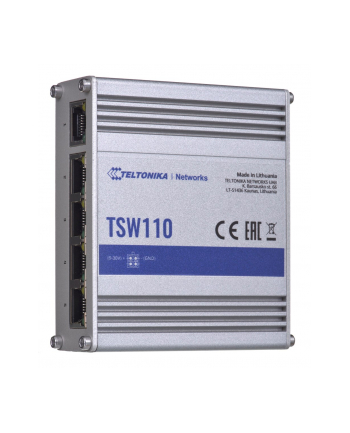 teltonika Przełącznik przemysłowy TSW110 5xGigabit Ethernet