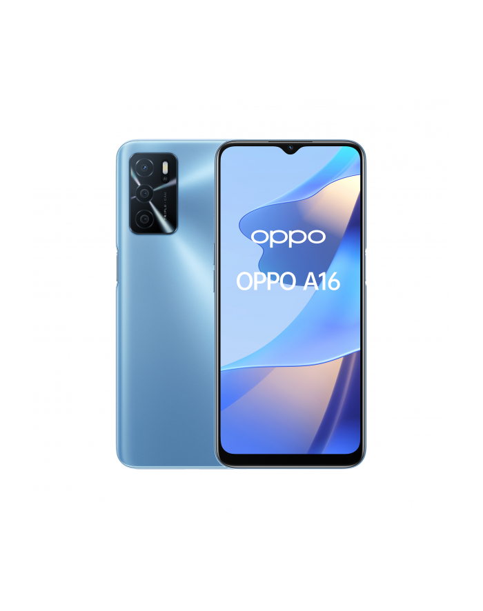 Smartfon Oppo A16 3/32GB Niebieski główny