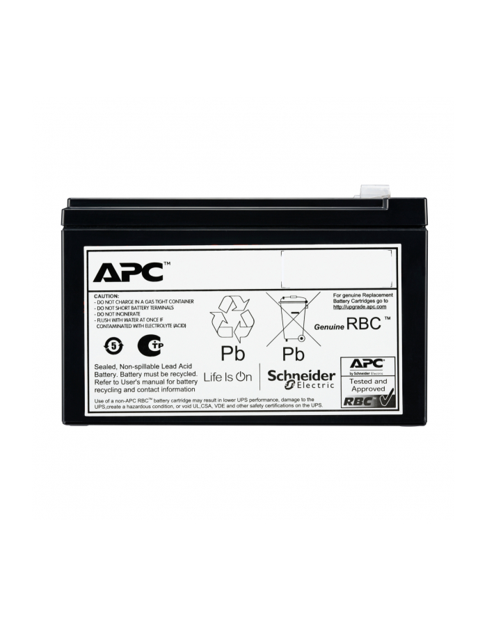 Akumulator APCRBCV203 Replacement Battery Cartridge #203 do Easy UPS SRV/SRVS 1000VA główny