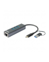 D-Link HUB USB Type-C 5000 Mbit/s Szary (DUB2332) - nr 10