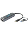 D-Link HUB USB Type-C 5000 Mbit/s Szary (DUB2332) - nr 5