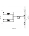HAGOR BrackIT XXL HD II, wall mount (Kolor: CZARNY) - nr 16