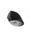 natec Mysz bezprzewodowa wertykalna Crake 2 2400 DPI Bluetooth 5.2 + 2.4GHz Czarna - nr 20