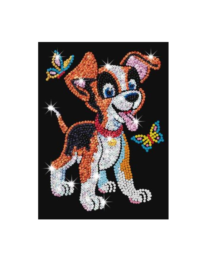 Sequin Art Red Oscar Puppy 0907 główny
