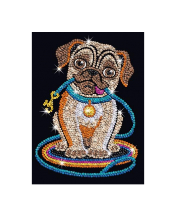 Sequin Art Red Lily Pug 1502