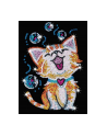 Sequin Art Red Bubbles the Kitten 1602 - nr 1