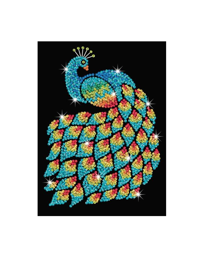 Sequin Art Purple Peacock 2019 główny
