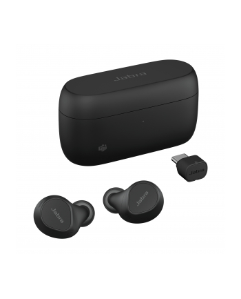 Jabra Evolve2 Buds, headphones (Kolor: CZARNY, MS, USB-C, Bluetooth)