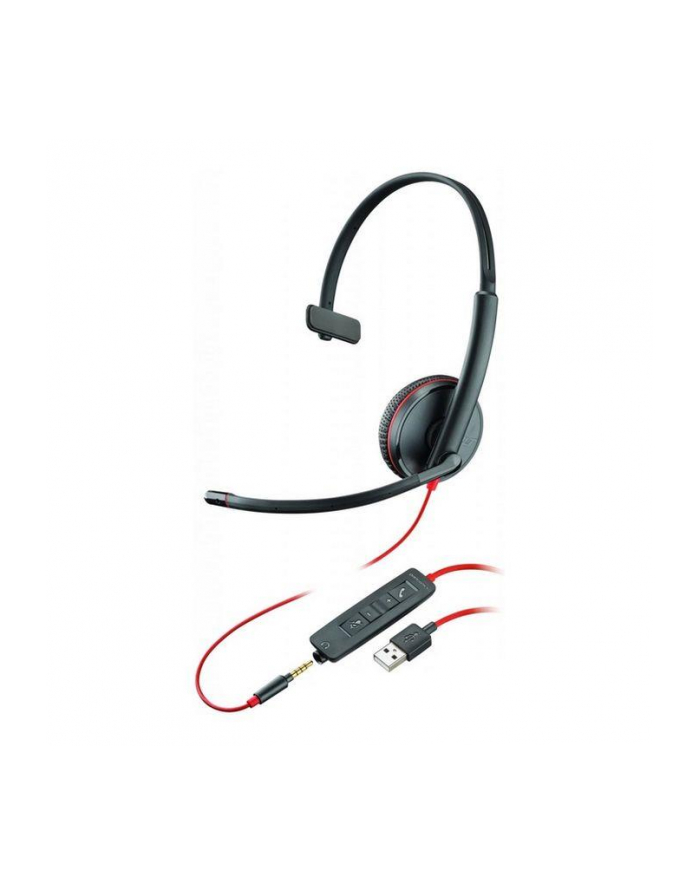 POLY Blackwire C3215 USB-A Mono headser incl. 3.5mm jack plug Single Unit główny