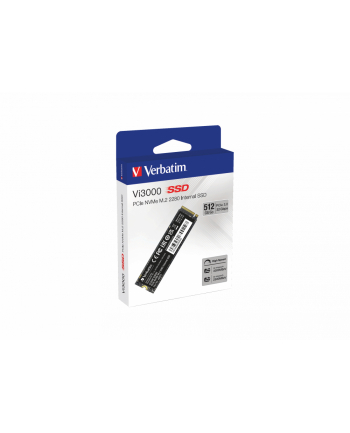 Verbatim Vi3000 512GB, SSD (PCIe 3.0 x4, NVMe, M.2 2280)