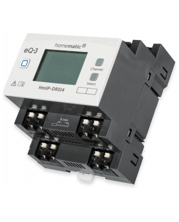 Homematic IP switching actuator for DIN rail mounting - 4-fold (HmIP-DRSI4), relay