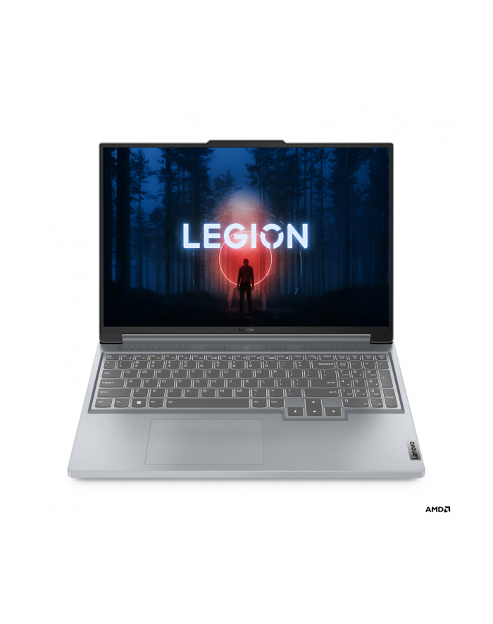 LENOVO Legion Slim 5 AMD Ryzen 5 7640HS 16inch WQXGA AG 2x8GB DDR5 512GB SSD M.2 RTX 4060 8GB Wi-Fi 6E + BT NOOS Misty Grey (P) główny