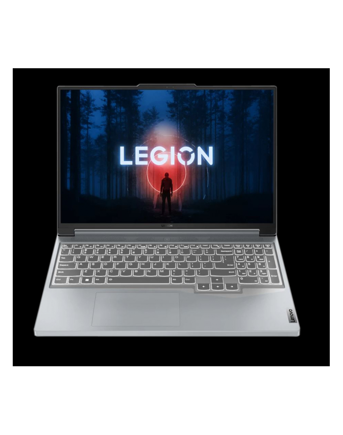 LENOVO Legion Slim 5 AMD Ryzen 7 7840HS 16inch WQXGA AG 2x8GB DDR5 512GB SSD M.2 RTX 4060 8GB Wi-Fi 6E + BT NOOS Misty Grey (P) główny