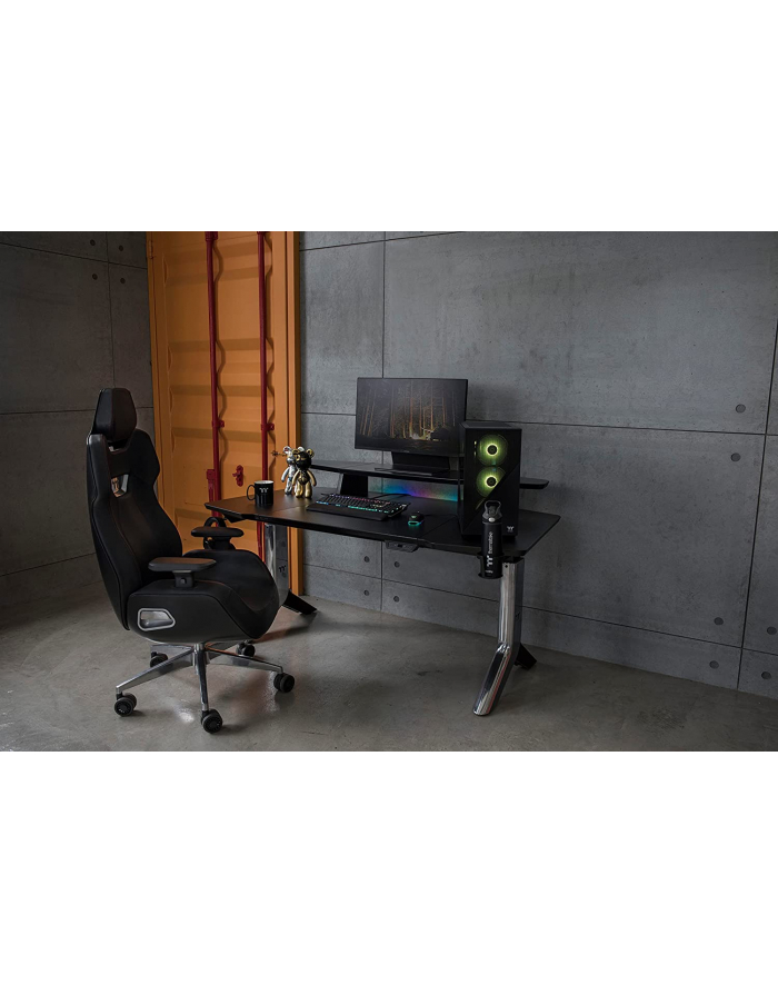 Thermaltake ARGENT P900 Smart Gaming Desk, gaming table (Kolor: CZARNY) główny
