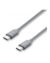 Nevox USB 2.0 cable, USB-C connector > USB-C connector (grey, 1 meter, PD, charging with up to 100 watts) - nr 15