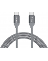 Nevox USB 2.0 cable, USB-C connector > USB-C connector (grey, 1 meter, PD, charging with up to 100 watts) - nr 3