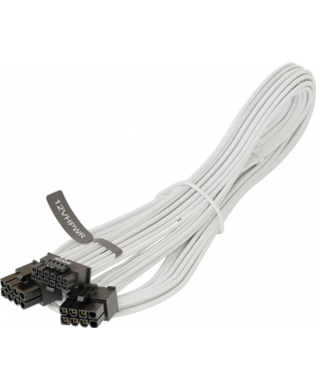 Seasonic 12VHPWR PCIe Adapter Cable (Kolor: BIAŁY, 0.75 meter)