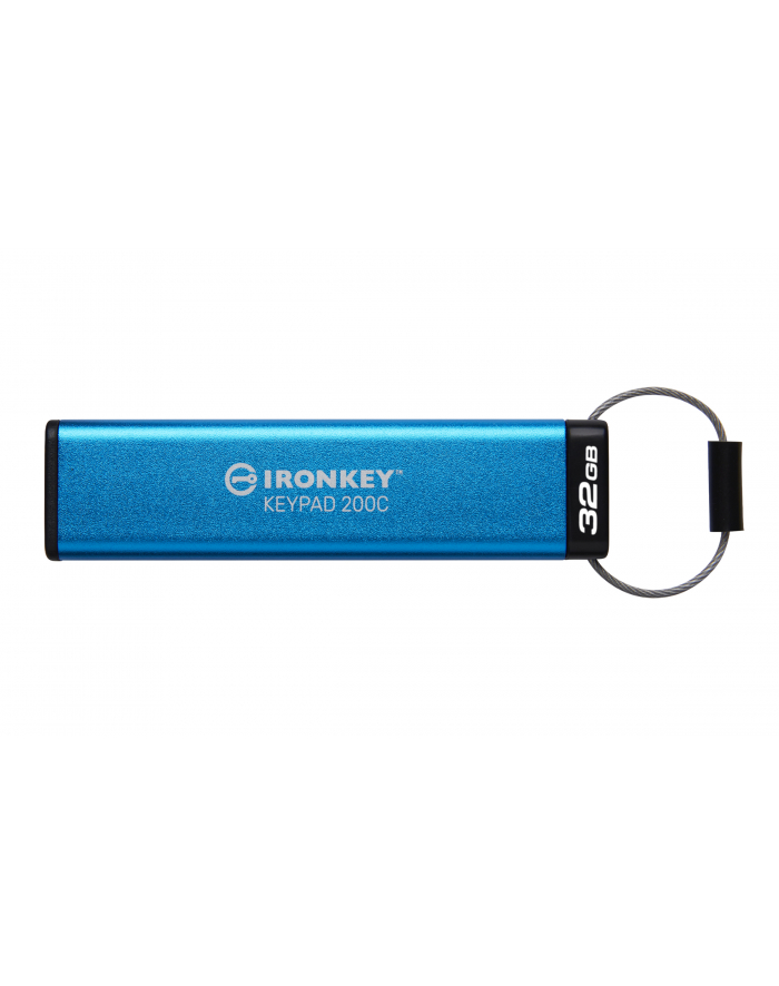 KINGSTON 32GB USB-C IronKey Keypad 200C FIPS 140-3 Lvl 3 Pending AES-256 główny