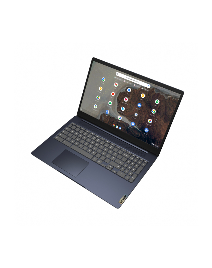LENOVO IdeaPad 3 ChromeBook Intel Celeron N4500 15.6inch FHD AG 4GB LP4X 64GB eMMC UMA 2X2AX + BT Chrome Abyss Blue (P) główny