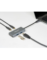 DeLOCK external USB 3.2 hub grey - USB3.2> 2 x USB Type-A + 2 x USB Type-C - nr 4