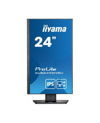 iiyama XUB2493HS-B5 - 24 - LED - Full HD, IPS, HDMI, 75 Hz, Kolor: CZARNY