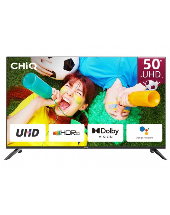 Chiq U50G7GX - 50 - 4K UHD - SmartTV, System AndroidTV, Dolby Vision, HDR, (HDR10), DVB-T/T2/C/S2, CI+ główny