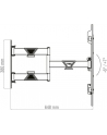 HAGOR BrackIT XXL HD II, wall mount (Kolor: CZARNY) - nr 17