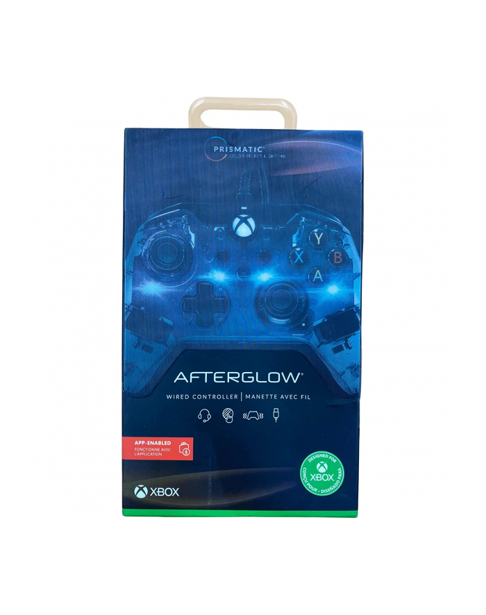 PDP Wired Controller - Afterglow, Gamepad (transparent, for Xbox Series X|S, Xbox One, PC) główny