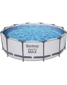 Bestway Steel Pro MAX pool set, O 366cm x 100cm, swimming pool (light grey, with filter pump) - nr 10