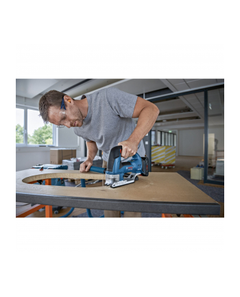 bosch powertools Bosch Cordless Jigsaw GST 18V-155 BC Professional solo, 18V (blue/Kolor: CZARNY, without battery and charger, in L-BOXX)