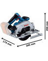 bosch powertools Bosch Cordless Circular Saw GKS 18V-57-2 Professional, 18V (blue/Kolor: CZARNY, 2x Li-Ion battery ProCORE18V 5.5Ah, in L-BOXX) - nr 4